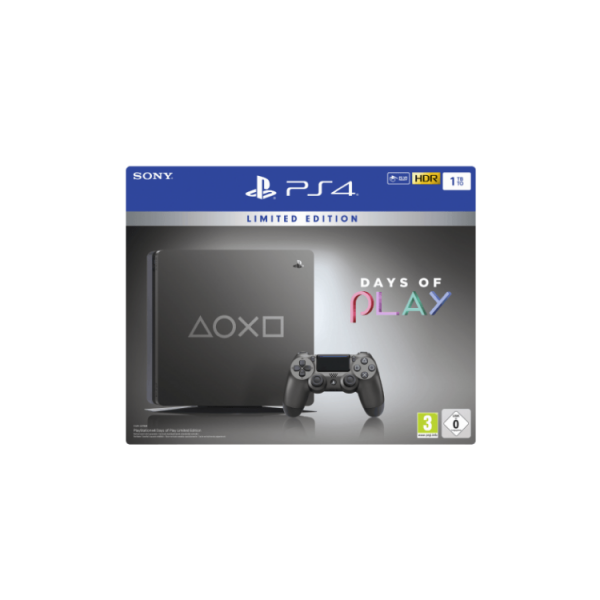 کنسول بازی PlayStation 4 Days of Play Limited Edition Steel Black